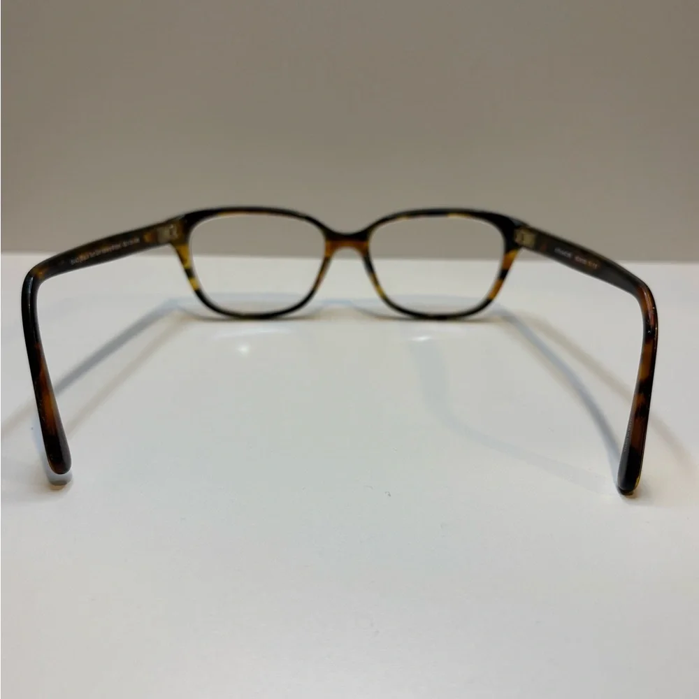 COACH EYEGLASSES‎ 5443 (Black Tort Gltr Varsity Stripe) 52•16•140 COACH GLASSES